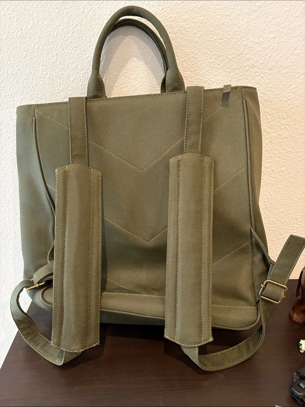 Autopilot Olive Canvas Tote Backpack – Huckberry Filson Aer– Minimalist EDC Bag